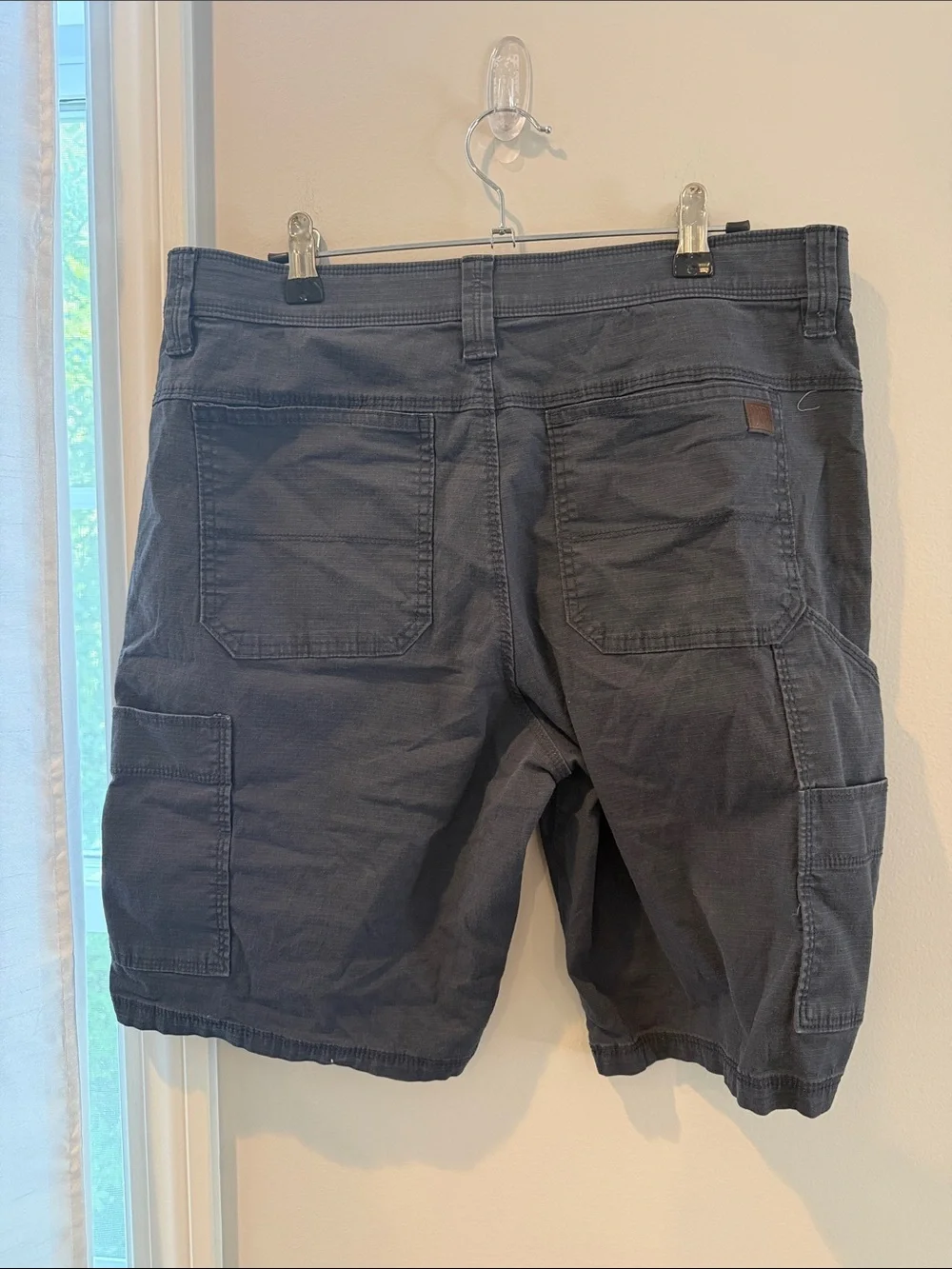 Men's Dark Gray Casual Shorts weatherproof 32